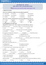 Đề thi học kì 1 Tiếng Anh 11 English Discovery - Đề số 2